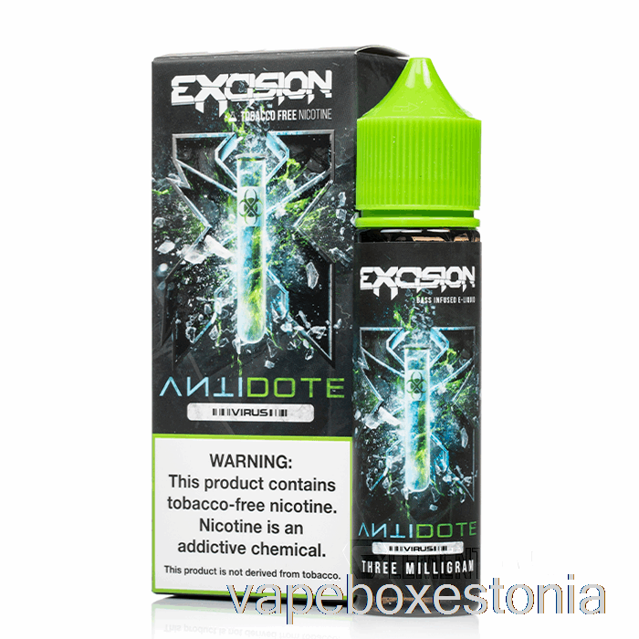 Vape Box Estonia Antidoot - Ekstsisioon - Alt Null - 60ml 3mg